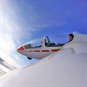 Glider Aerobatics-Glider in Clouds